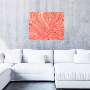 Original modern abstract art painting